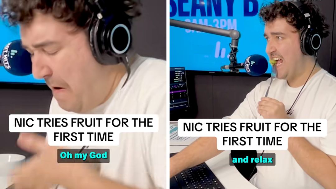 Nic tries fruit for the first time... and it all doesn't go as planned.