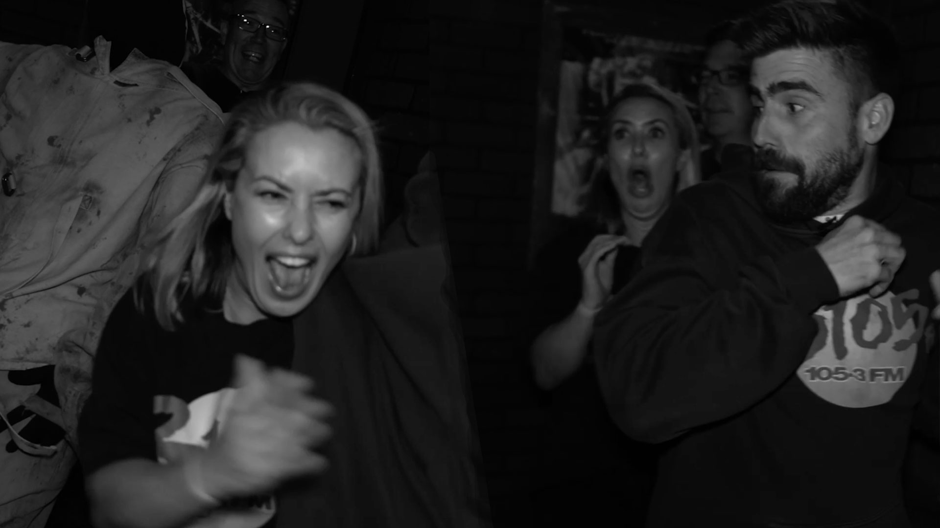 Can they brave the Haunted House?