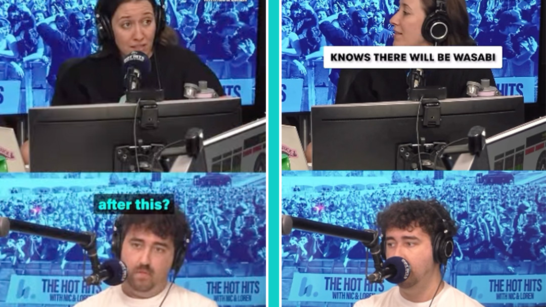 Nic loves wasabi and that’s the truth