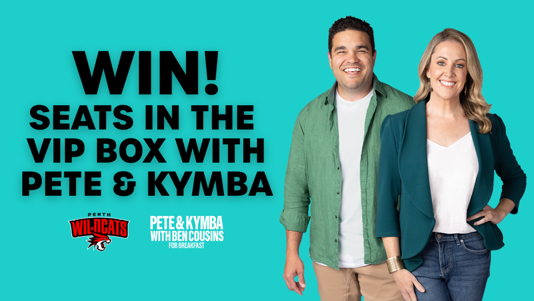 Join Pete & Kymba in Grandstand Box Seats!